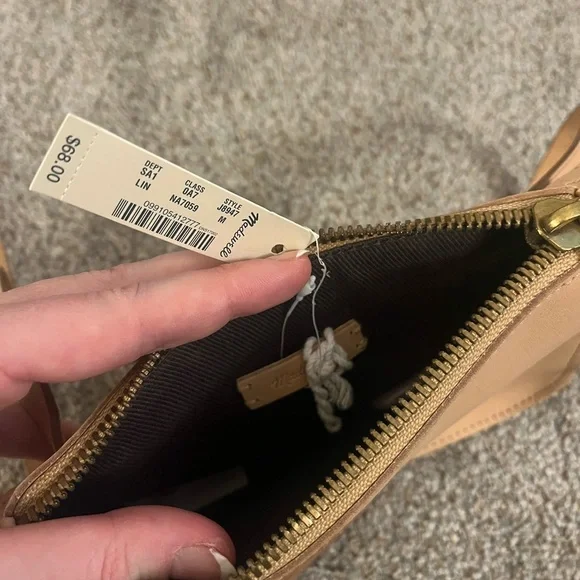MADEWELL Tan Leather Crossbody/ Belt Bag - Picture 9 of 9